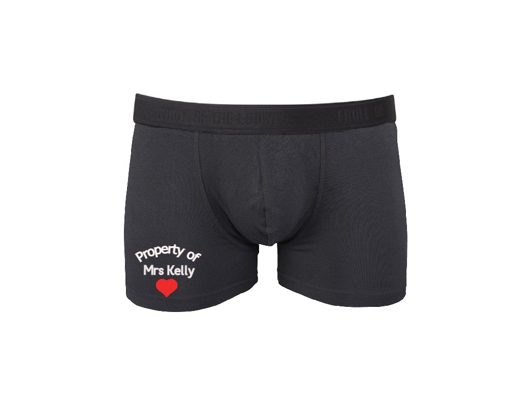 Personalised Boxers – Embroidery Bliss